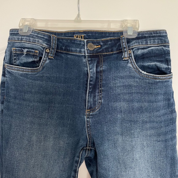 Kut from the Kloth Hi Rise Crop Straight Sz 10 - Picture 4 of 7